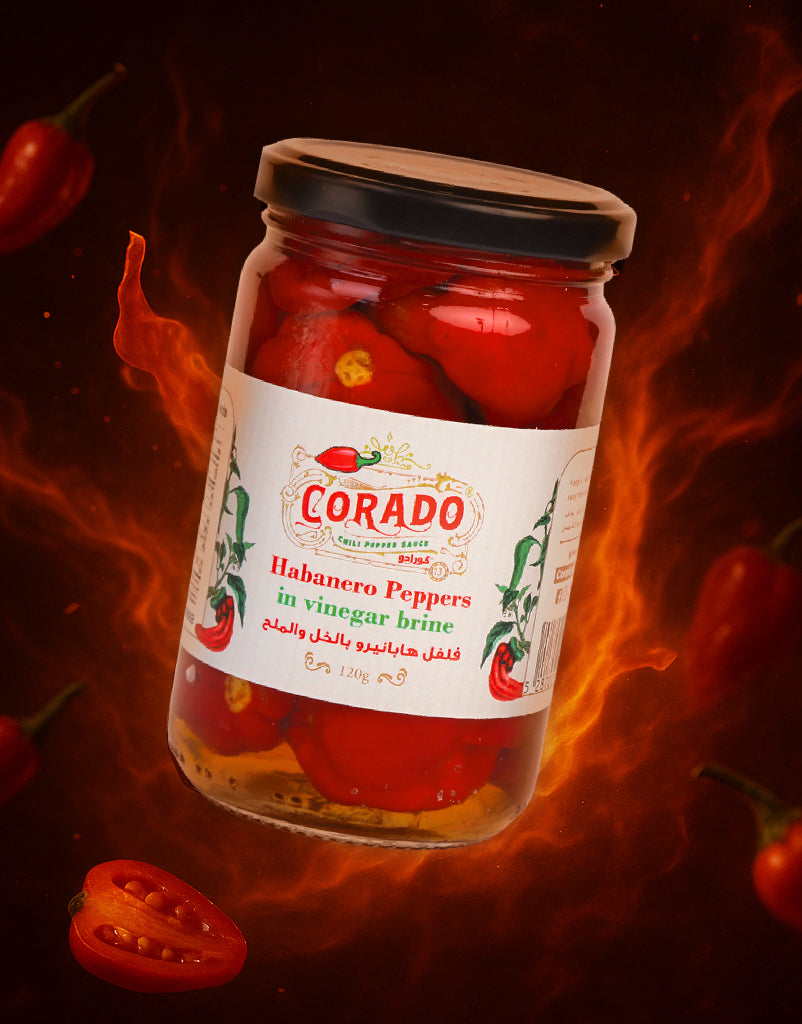 Habanero Pepper in Vinegar Brine